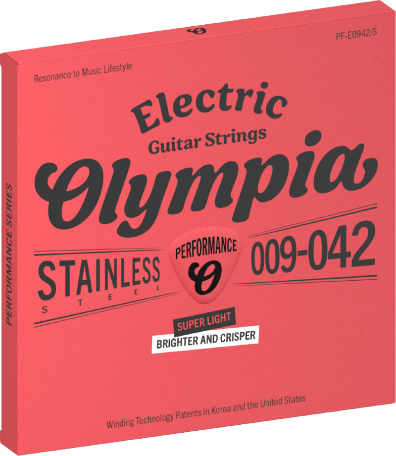 E-guitar strings Olympia PF-E0942/S E-guitar strings