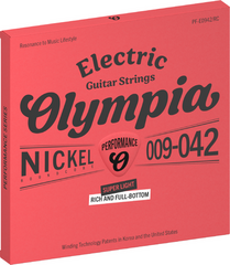 Struny pro elektrickou kytaru Olympia PF-E0942/RC Struny pro elektrickou kytaru