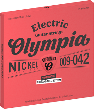 Струни для електрогітари Olympia PF-E0942/RC Струни для електрогітари - 1