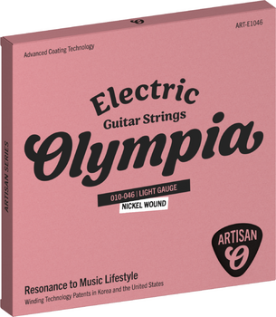 Cordes pour guitares électriques Olympia ART-E1046 Cordes pour guitares électriques - 1