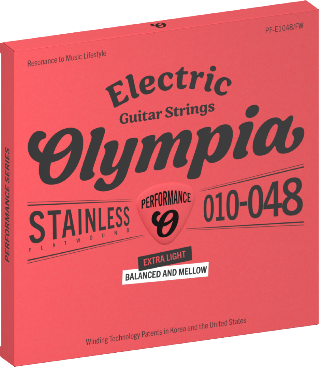 Elektrikitarri keeled Olympia PF-E1048/FW Elektrikitarri keeled