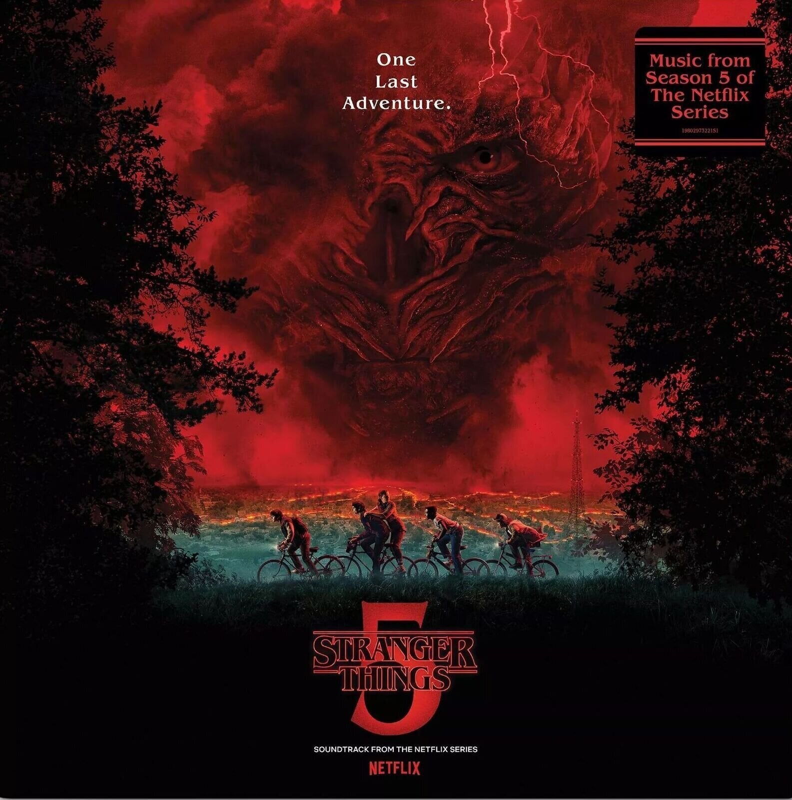 Hanglemez Various Artists - Stranger Things: Season 5 (Sea Blue Smoke Coloured) (LP)