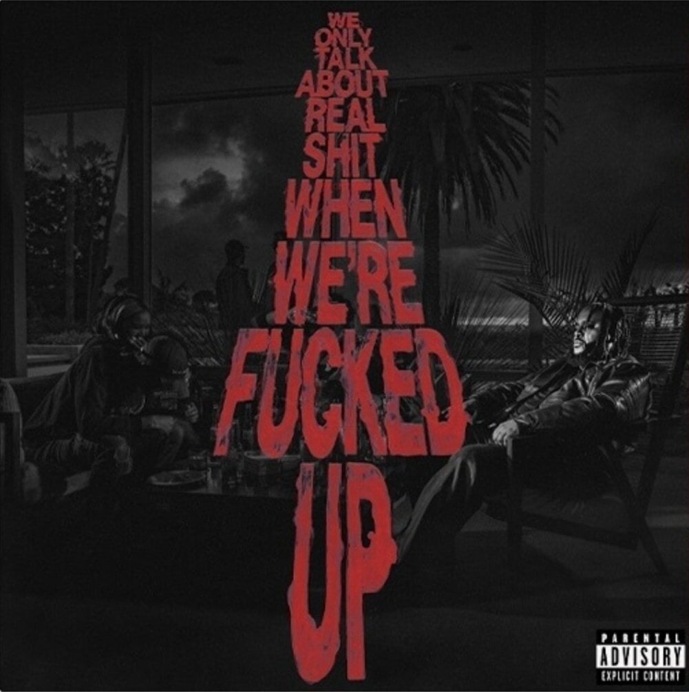 Disc de vinil Bas - We Only Talk About Real Shit When We're F***ed Up (Red Translucent Coloured) (2 LP)