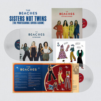 LP ploča The Beaches - Sisters Not Twins (The Professional Lovers Album) (Clear Coloured) (LP) - 1