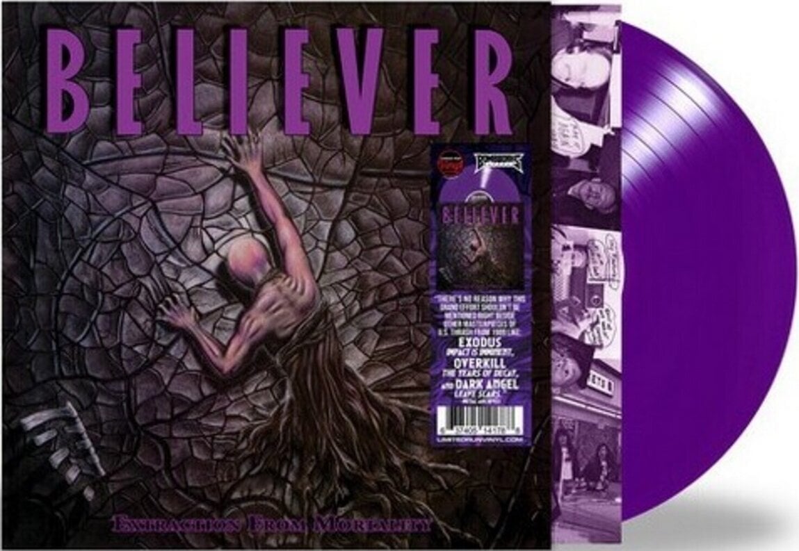 LP ploča Believer - Extraction From Mortality (Limited Edition) (Reissue) (Remastered) (Purple Coloured) (LP)