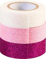 Material Heyda 203584375 Glitter Tape Pink