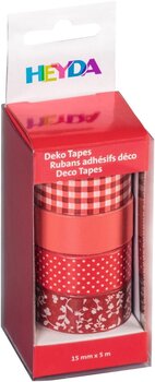 Material Heyda 203584523 Cinta decorativa Rojo - 1