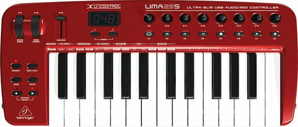 MIDI Πληκτρολόγιο Behringer UMA 25S - 1
