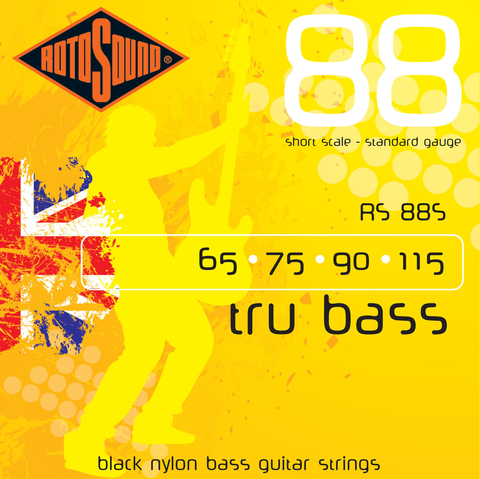 Bassträngar Rotosound RS88S