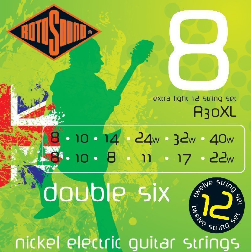 E-guitar strings Rotosound Roto 30XL