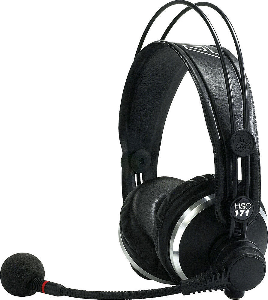 Broadcast-headset AKG HSC 171 Sort