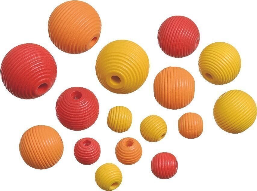 Beads Knorr Prandell Wooden Bead Mix 20 pcs-Yellow/Red