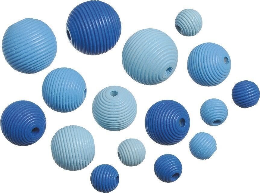 Dečije perle Knorr Prandell Мешавина дрвених перли 20 kom-Blue