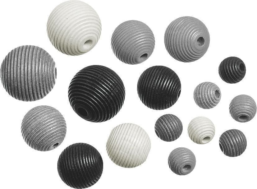 Dječje perle Knorr Prandell Mješovite drvene perle 20 kom-Black White