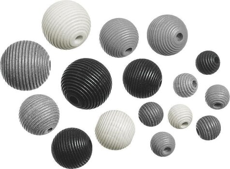 Dječje perle Knorr Prandell Mješovite drvene perle 20 kom-Black White - 1