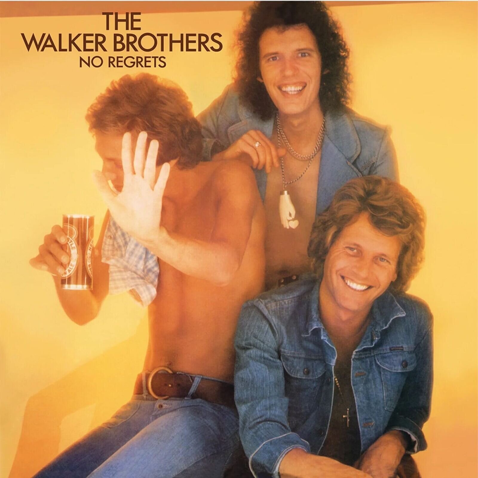 Disc de vinil The Walker Brothers - No Regrets (Anniversary Edition) (Reissue) (Limited Edition) (Yellow/Red/Orange Marble Coloured) (180 g) (LP)