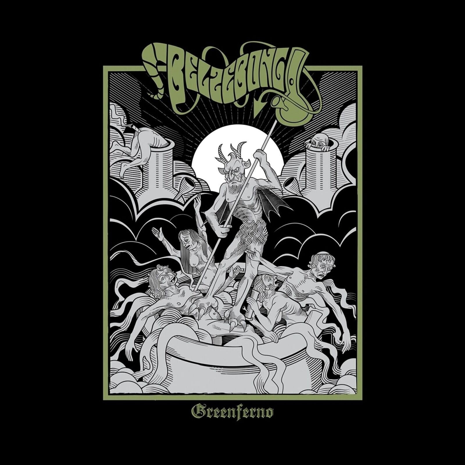 Disc de vinil Belzebong - Greenferno (Limited Edition) (Green Coloured) (LP)