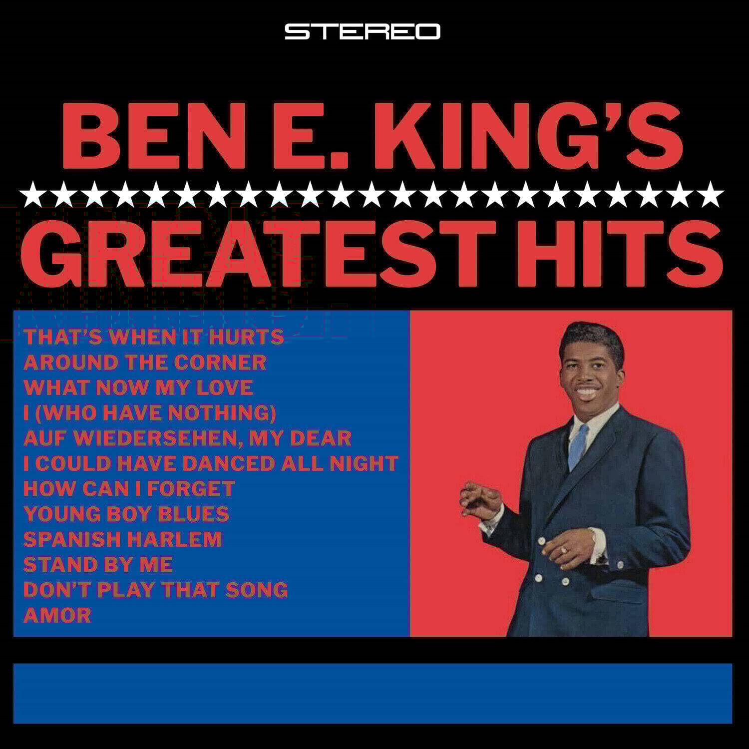 Vinylplade Ben E. King - Greatest Hits (60th Anniversary/Limited Edition) (Reissue) (Clear Red Coloured) (LP)