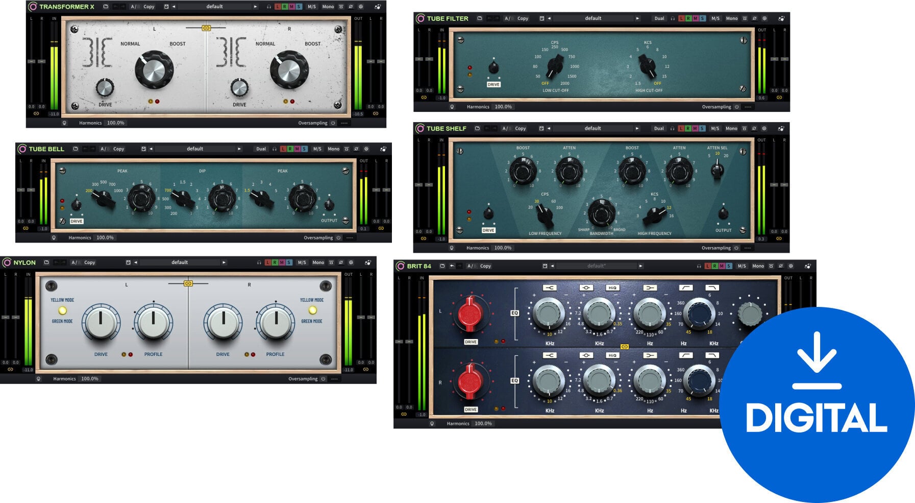 Studio software plug-in effect Three-Body Technology 6in1 New Models Bundle (Digitaal product)