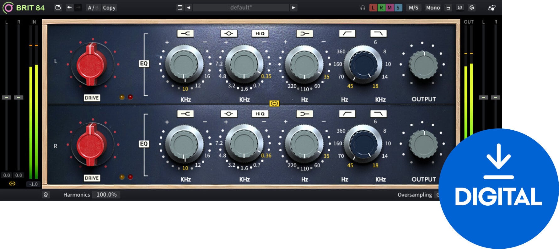 Software Plug-In FX Processor Three-Body Technology Brit 84 (Digital product)