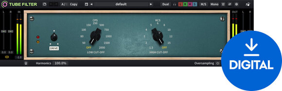 Software Plug-In FX Processor Three-Body Technology Tube Filter (Digital product) - 1