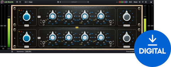 Studijski software plug-in efekt Three-Body Technology US Rack AI (Digitalni izdelek) - 1