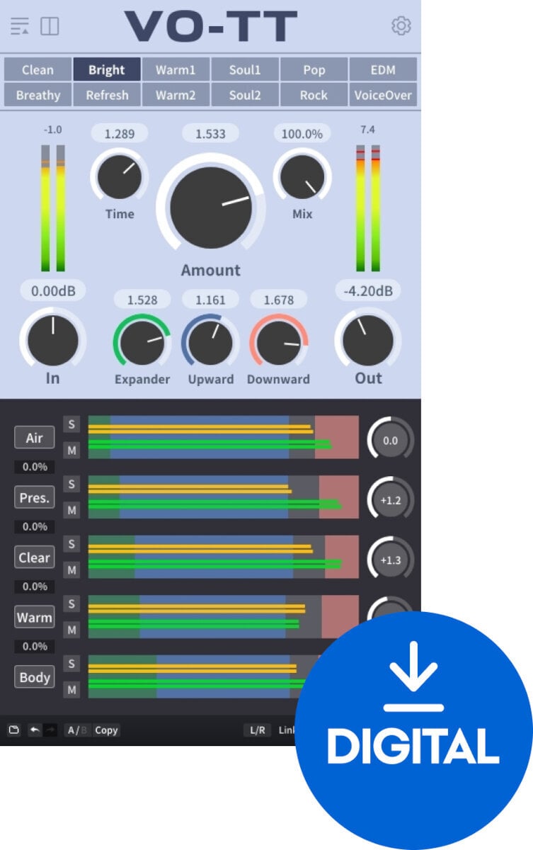 Software Plug-In FX Processor Three-Body Technology VO-TT (Digital product)