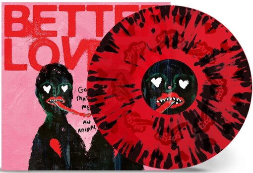 Vinyylilevy Better Lovers - God Made Me An Animal (Limited Edition) (Transparent Red with Black Splatter Coloured) (12" EP) - 1