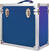 Veske/etui til LP-plater Steepletone 12 Inch Vinyl Record Storage Box Navy Blue and Metal Trim