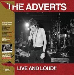 LP ploča The Adverts - Live And Loud!! (Red Coloured) (LP)