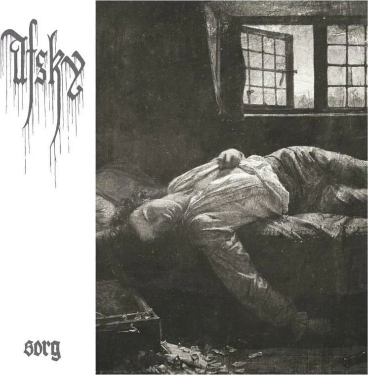 LP ploča Afsky - Sorg (Clear with Black & White Splatter Coloured) (LP)