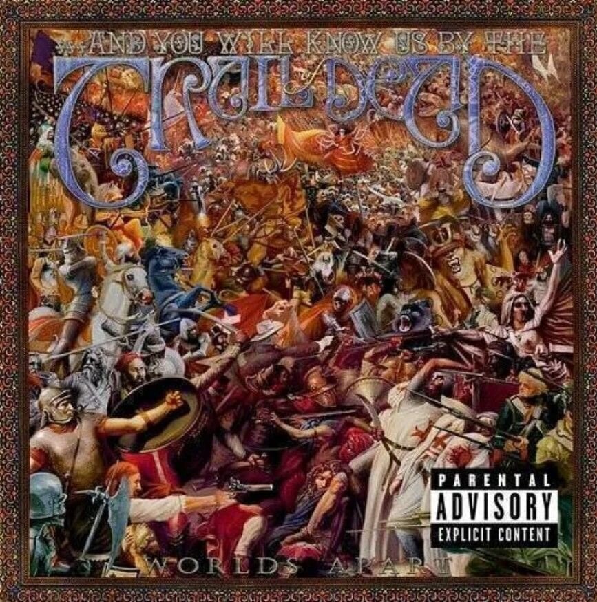 LP ploča ...And You Will Know Us by the Trail of Dead - Worlds Apart (45 RPM) (Orange Translucent Coloured) (2 LP)