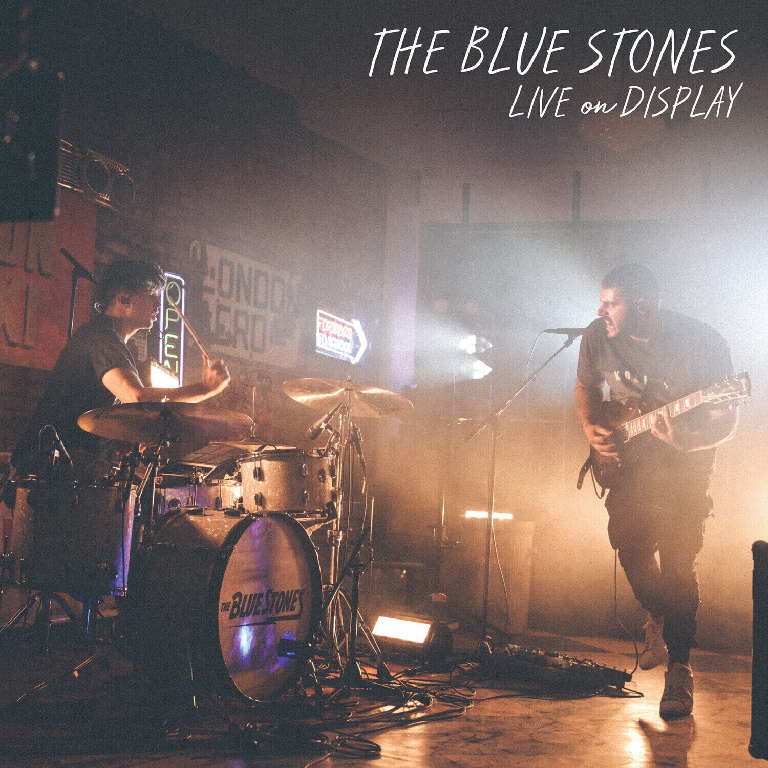 Вінілові платівки The Blue Stones - Live On Display (Reissue) (Orange Coloured) (LP)
