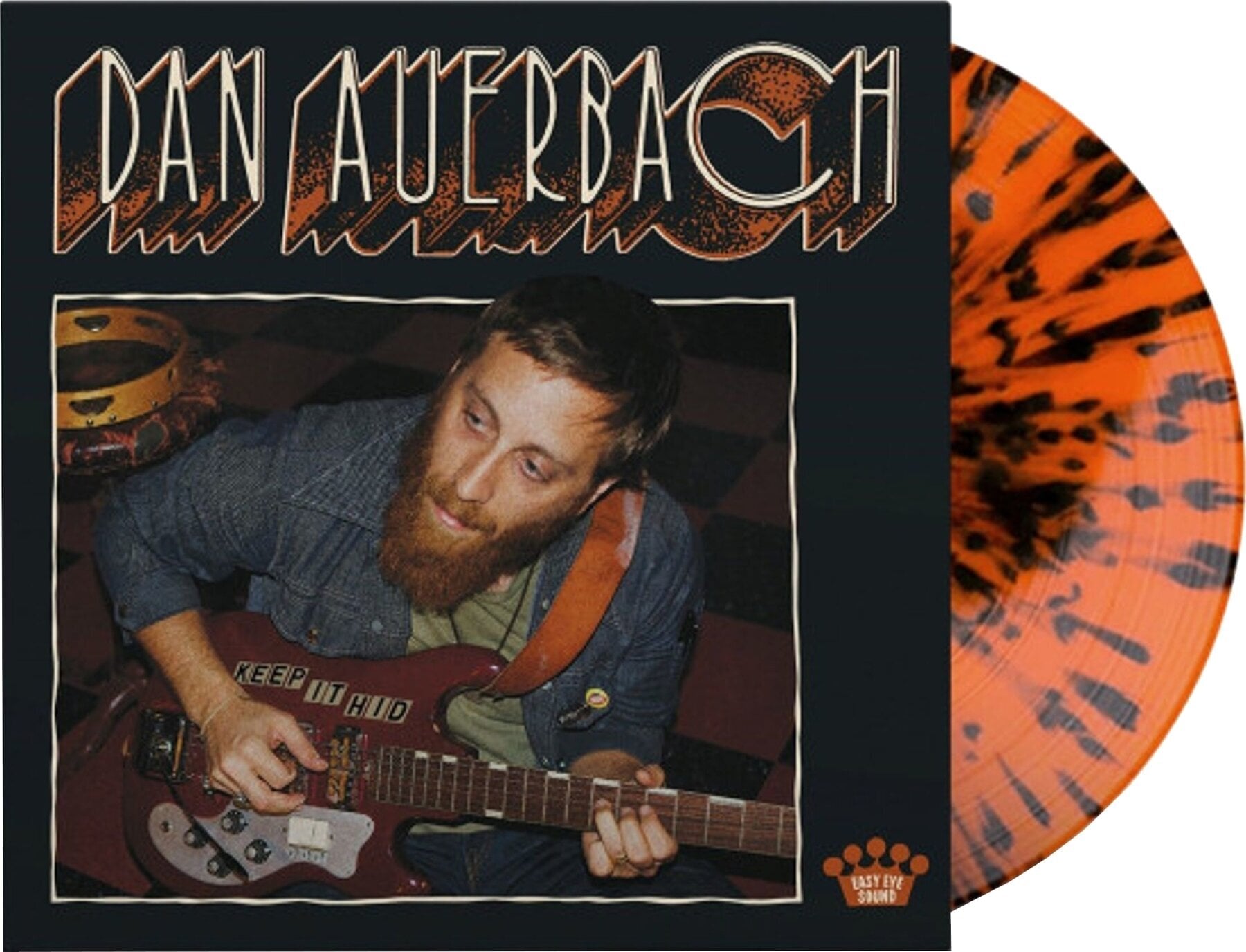 Disc de vinil Dan Auerbach - Keep It Hid (Limited Edition) (Orange With Black Splatter Coloured) (LP)