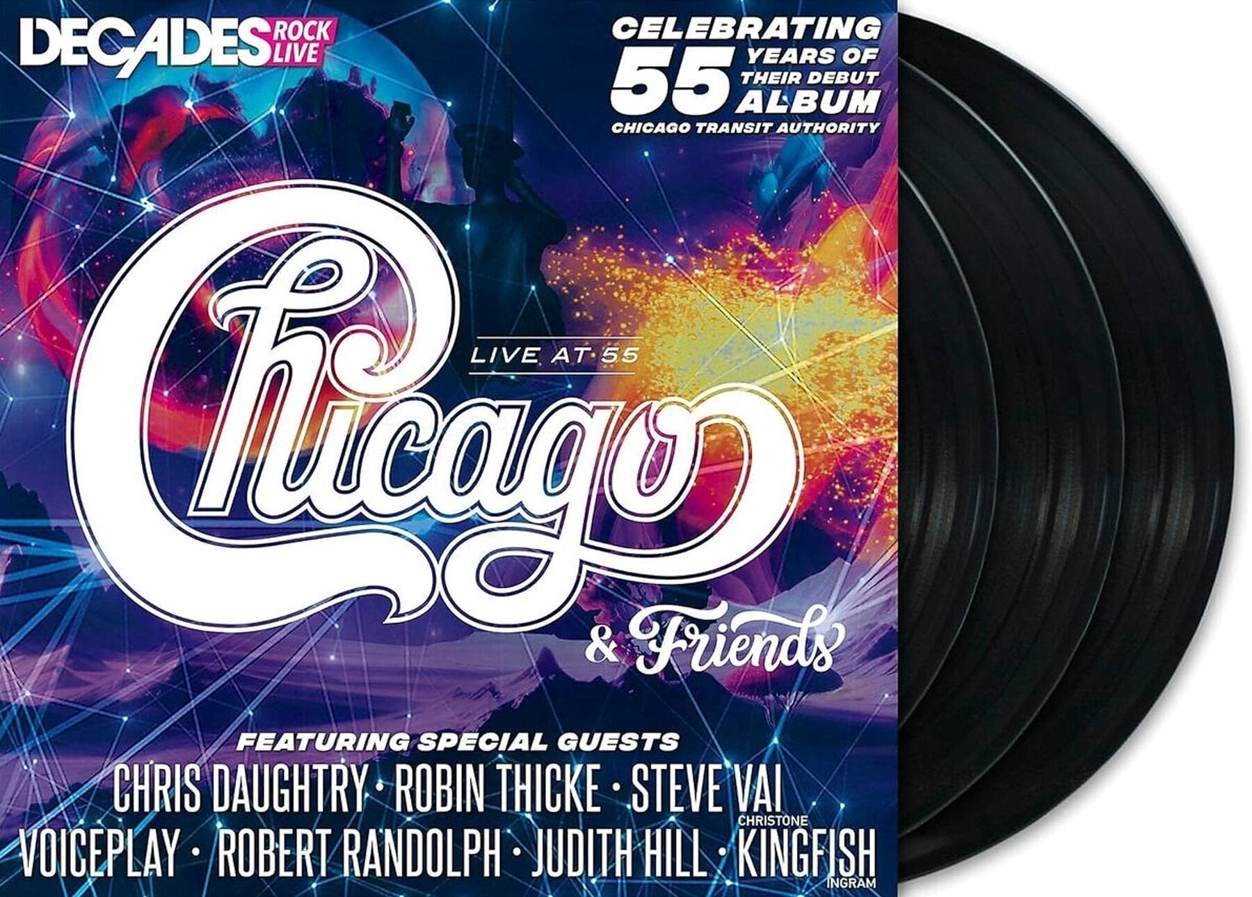 Disc de vinil Chicago - Chicago & Friends: Live At 55 (3 LP)