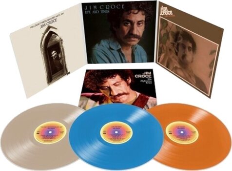 Disc de vinil Jim Croce - The Definitive Croce (Reissue) (Bone / Sky Blue / Tangerine Coloured) (3 LP) - 1