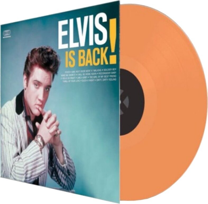 LP ploča Elvis Presley - Elvis Is Back (Limited Edition) (Orange Coloured) (180g) (LP)