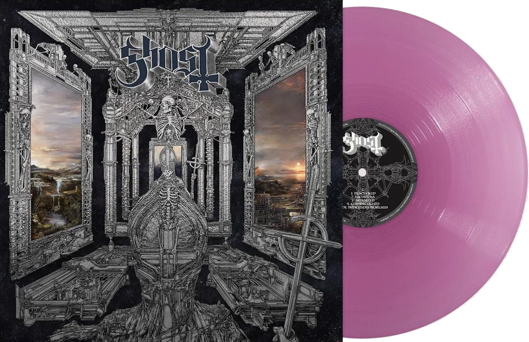 Vinyl Record Ghost - Skeletá (Violet Coloured) (Indie Exclusive) (LP)