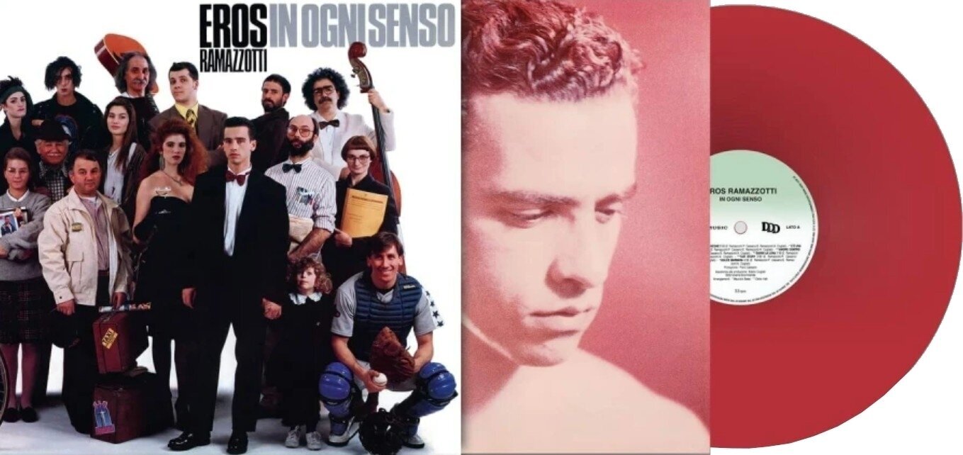 LP ploča Eros Ramazzotti - In Ogni Senso (Reissue) (Red Coloured) (140g) (LP)