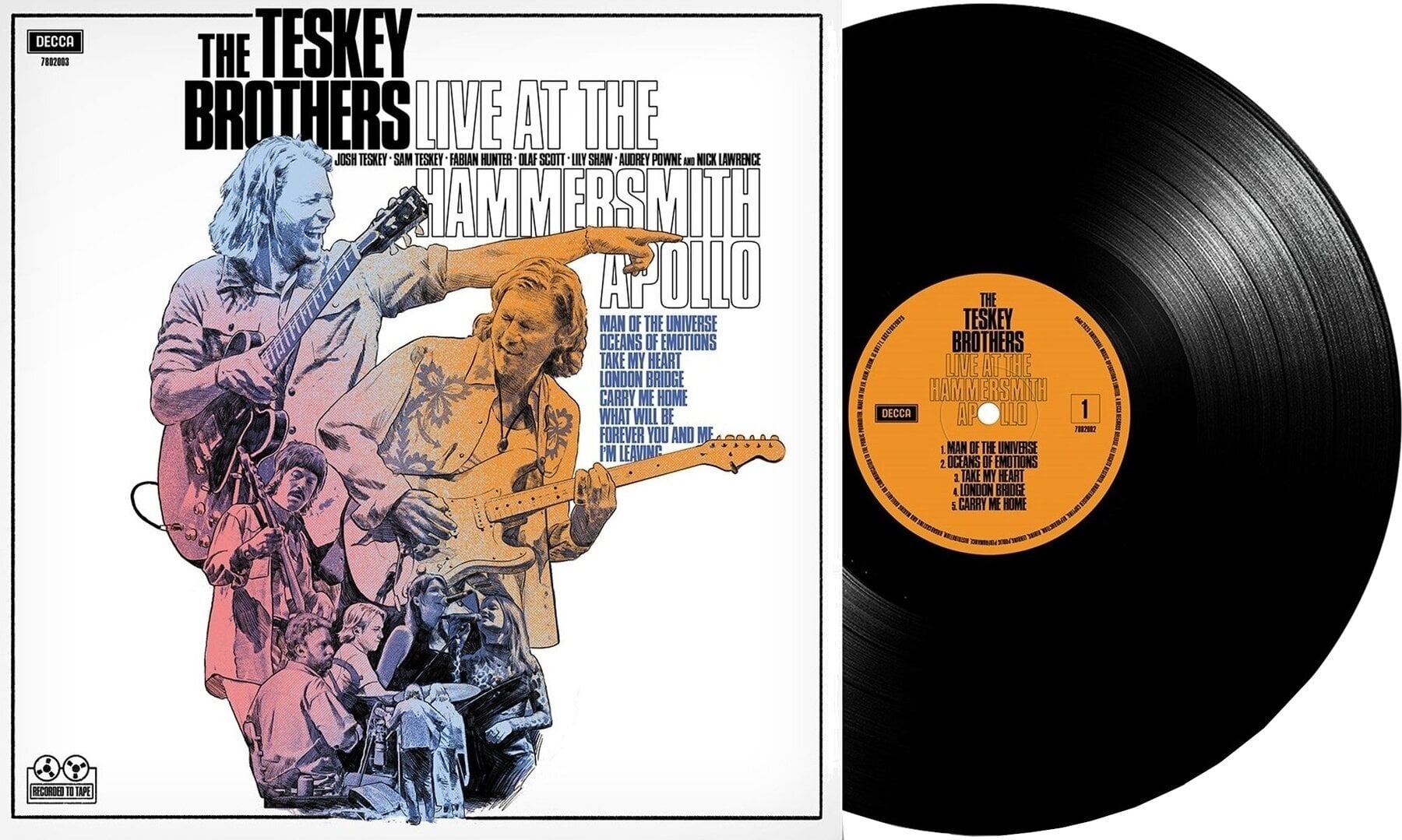 The Teskey Brothers - Live At The Hammersmith Apollo (LP)
