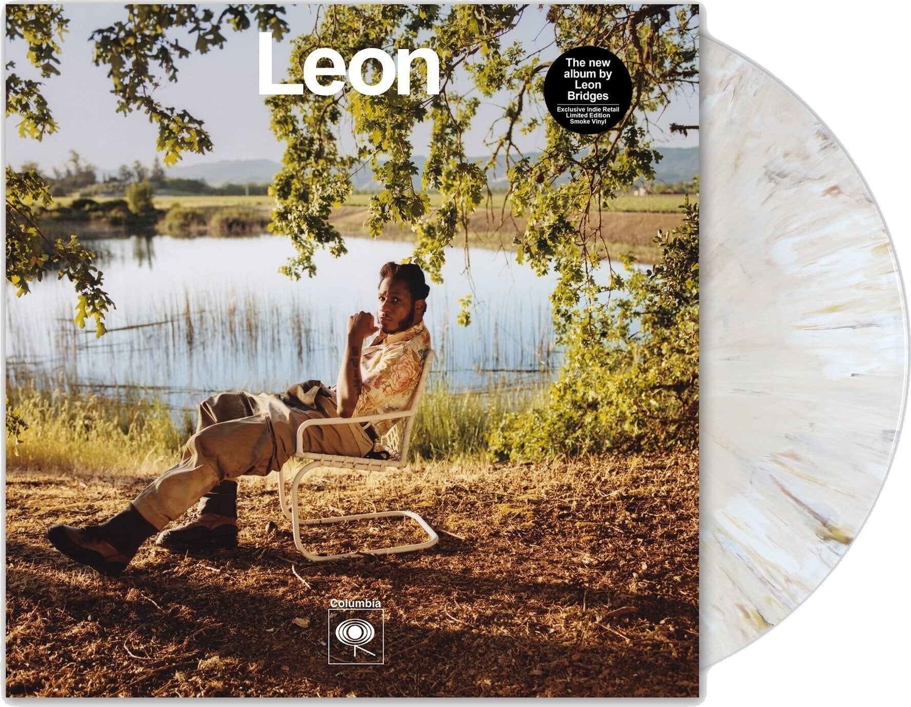 LP ploča Leon Bridges - Leon (Limited Edition) (Tan Marbled Smoke Coloured) (LP)