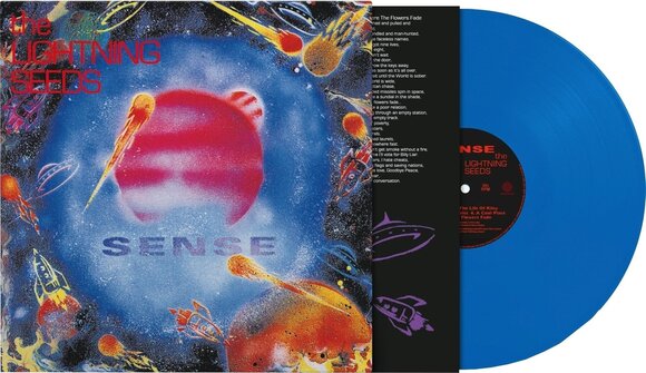 LP ploča Lightning Seeds - Sense (Limited Edition) (Reissue) (Blue Coloured) (LP) - 1