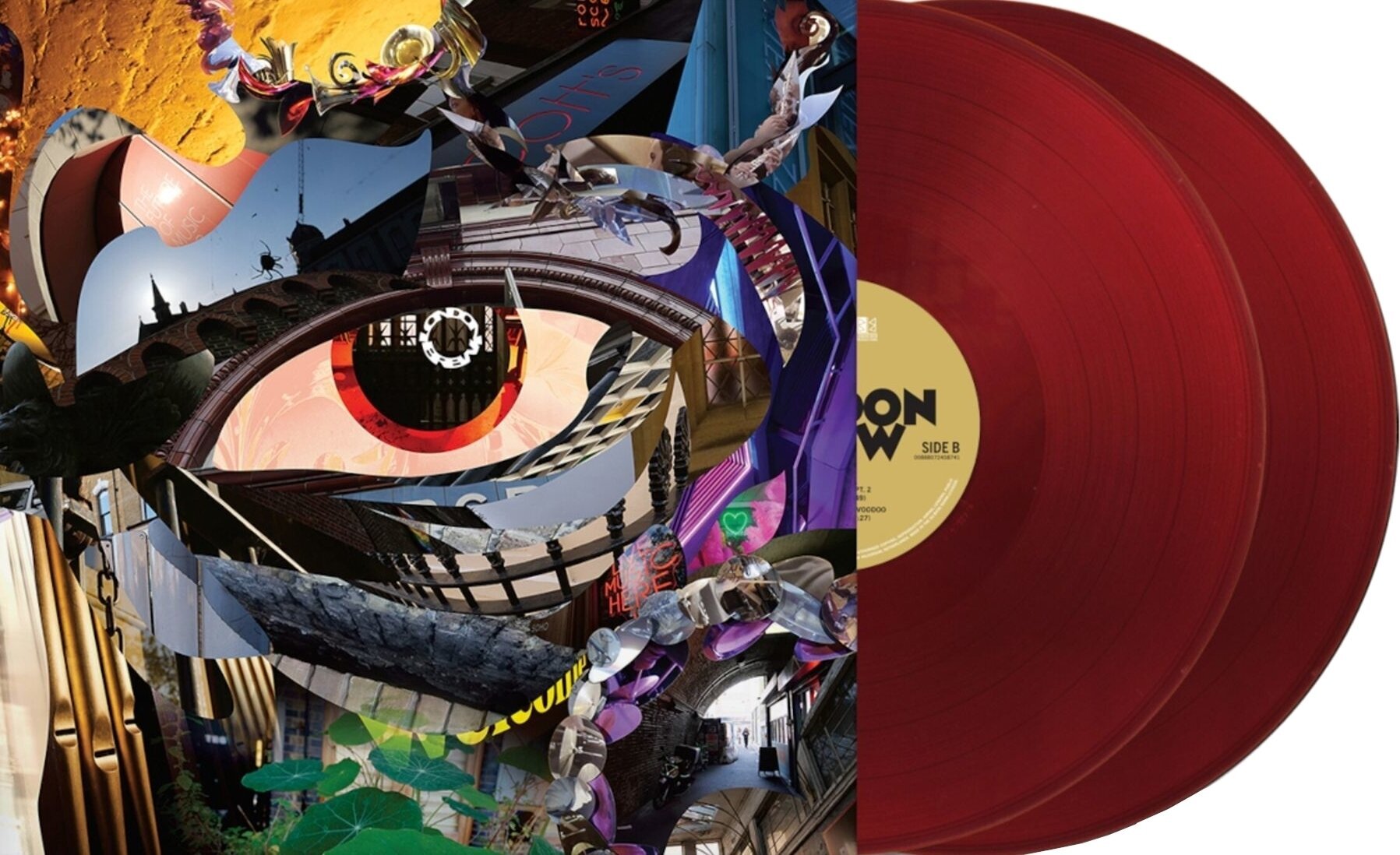 Disc de vinil London Brew - London Brew (Limited Edition) (Maroon Coloured) (2 LP)