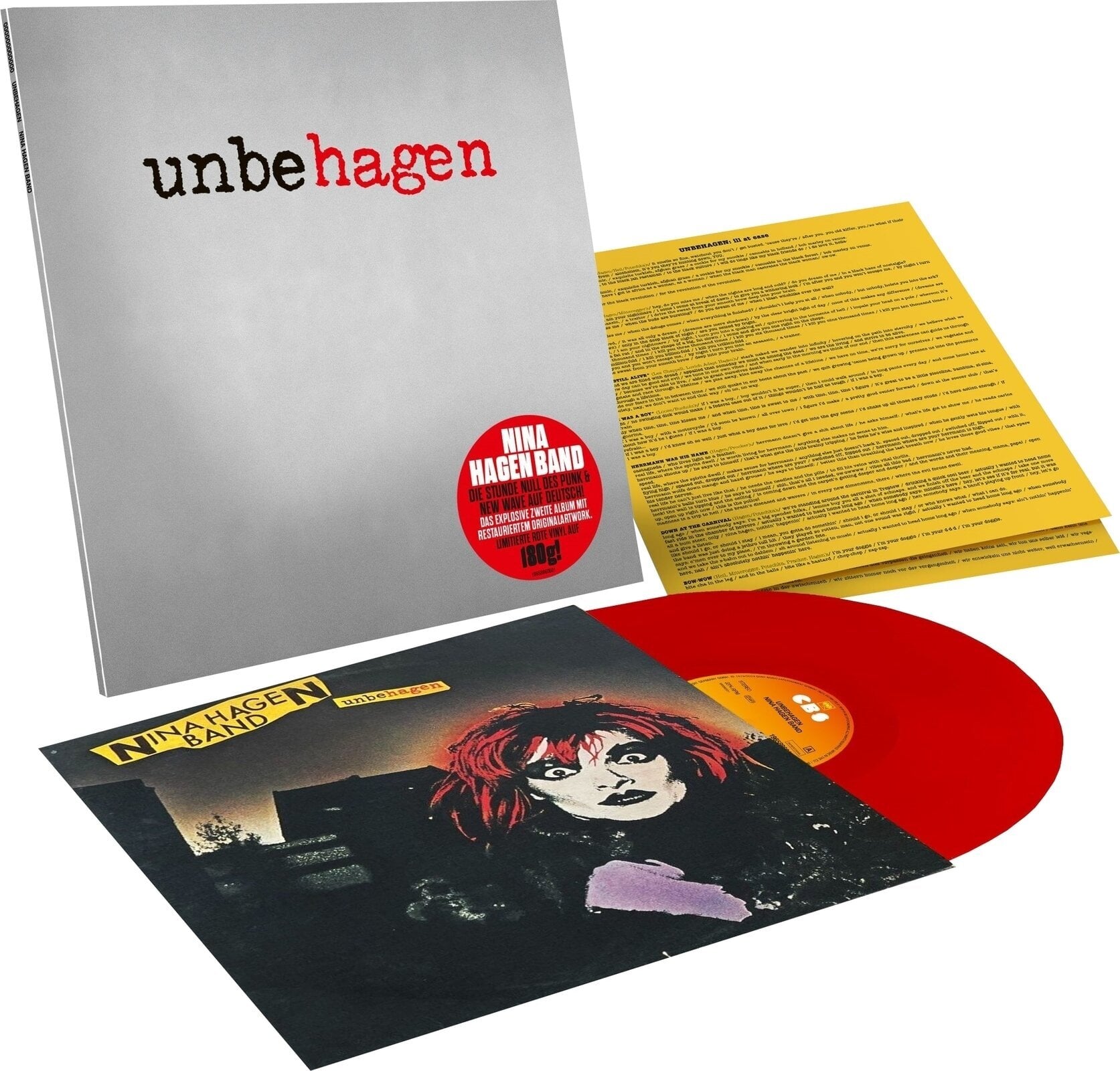 LP ploča Nina Hagen Band - Unbehagen (Reissue) (LP)
