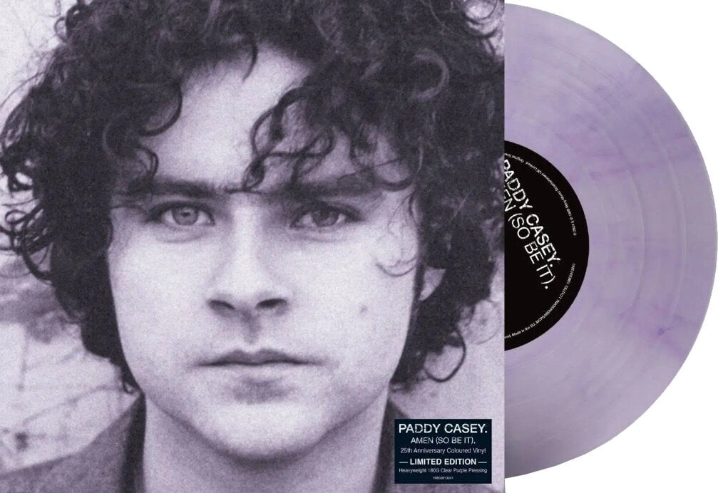 LP plošča Paddy Casey - Amen (So Be It) (Reissue) (Clear Purple Coloured) (180g) (LP)