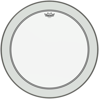 Schlagzeugfell Remo P3-1320-C2 Powerstroke 3 Clear (Clear Dot) Bass 20" Schlagzeugfell - 1