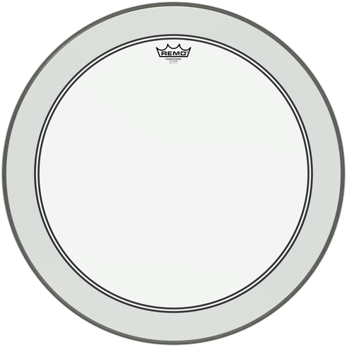 Drumvel Remo P3-1322-C2 Powerstroke 3 Clear (Clear Dot) Bass 22" Drumvel