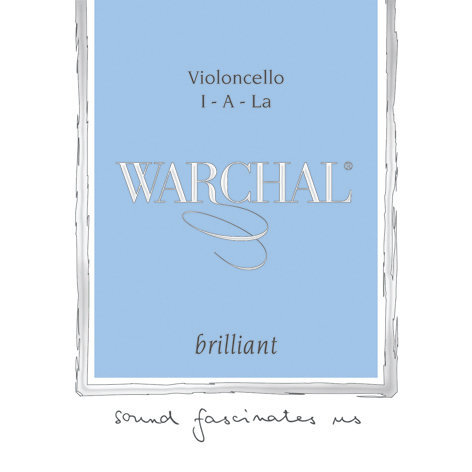Corde Violoncello Warchal BRILLIANT set