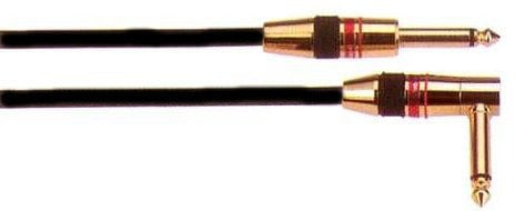 Nástrojový kábel Soundking BC352 15 Čierna 4,5 m Rovný - Zalomený