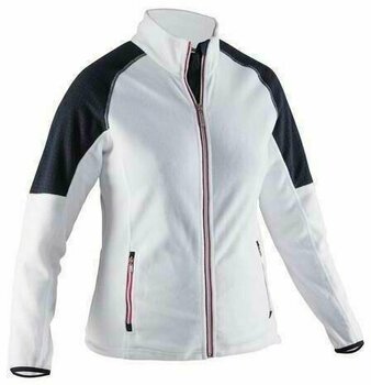 Jacke Abacus Lahinch Fleece Jacket 100 White M - 1